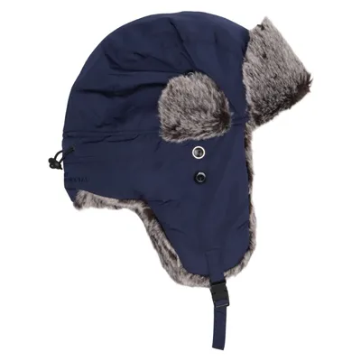 Trapper hat (Blue, Gray) from Engelsons Polyester