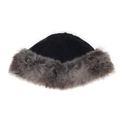 Hat (Gray) from Barts Fur Deluxe Acrylic, Wool