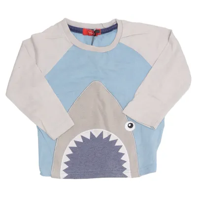 T-shirt à manches longues (Bleu, Gris, Multicolore) de Tissaia Coton