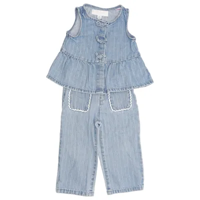 Ensemble (Bleu) de Zara Coton