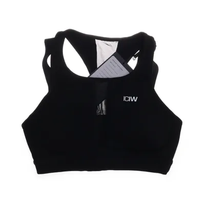 Sports bra (Black) from ICIW Elastane, Nylon