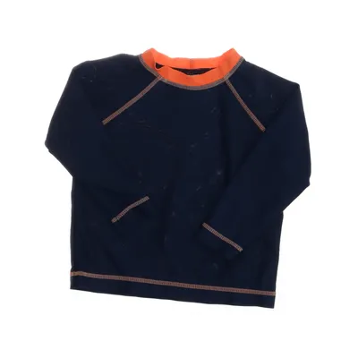 Swim shirt (Blue) from H&M Polyester, Elastane