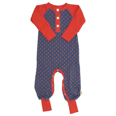 Sparkdräkt (Digby Playsuit) från Alba Baby Bomull, Elastan
