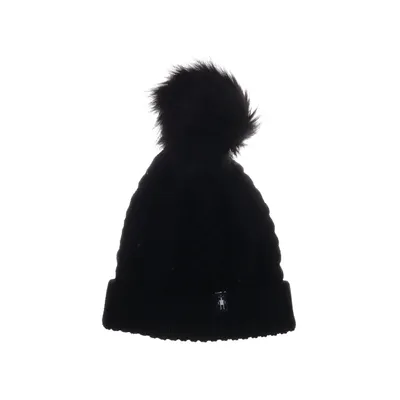 Bobble hat (Black) from Smartwool Acrylic, Merino wool, Polyamide, Polyester
