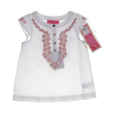 Topp (Vit, Rosa) från Lilly Pulitzer Bomull