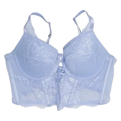 Bustier (Blauw) van Hunkemöller Elastaan, Polyamide, Polyester