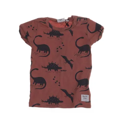 T-shirt (Rood, Meerkleurig) van Feetje Organisch katoen, Elastaan