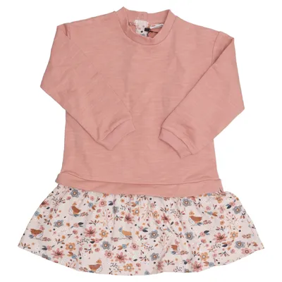 Robe (Rose, Multicolore) de People Wear Organic Élasthane, Coton biologique
