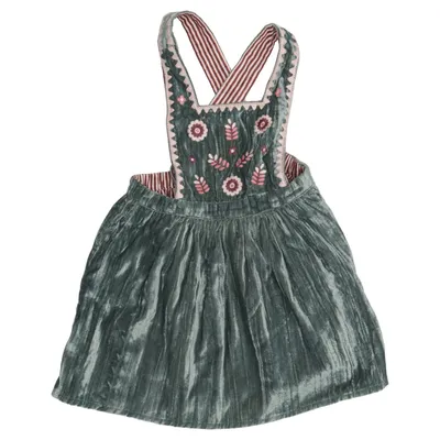 Denimspencer (Ginette) fra Louise Misha Bomuld, Polyester