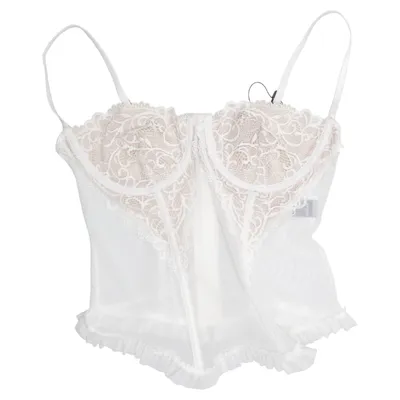 Bustier (Wit) van Shein Elastaan, Polyamide, Polyester