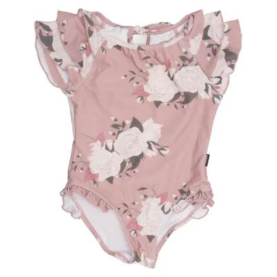 Swimsuit (Pink, Multicolored) from Lindberg Elastane, Polyamide