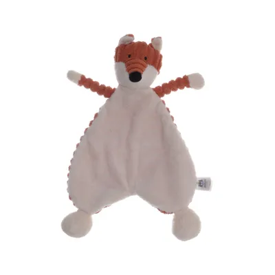 Knuffeldoekje (Wit, Oranje) van Jellycat London