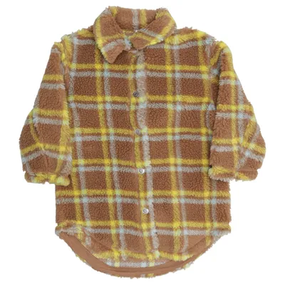 Oberhemd (Braun, Gelb, Blau) von Arket Polyester