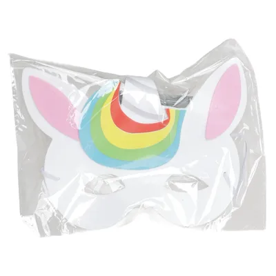 Maskeradmask (Vit, Flerfärgad) från Henbrandt