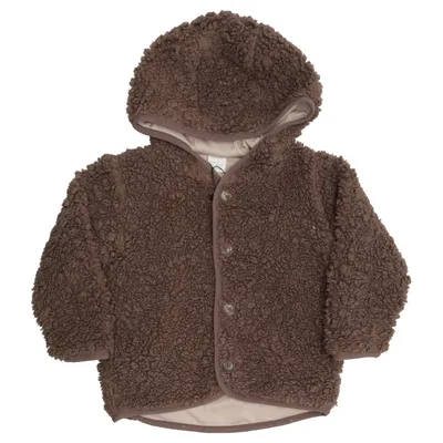 Fleece jacket (Brown) from Lindex Polyester