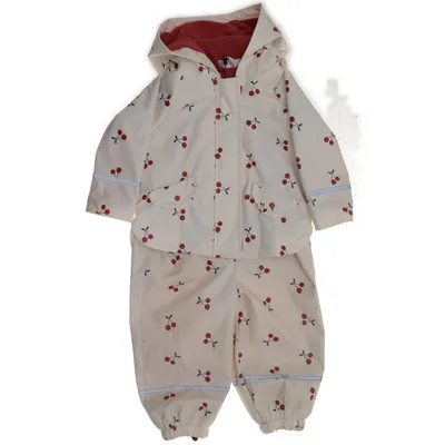 Regnställ (Vit, Röd, Flerfärgad) från Ergee Polyester, Polyuretan