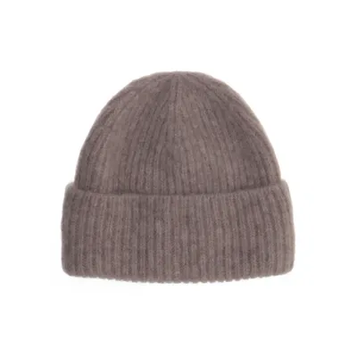 Beaniemössa (Beige) från Camilla Pihl Ull, Nylon, Elastan