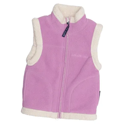 Outer vest (Pink, White) from Color Kids Polyester