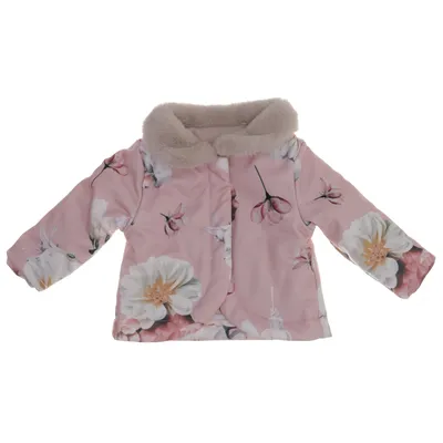 Winter jacket (Pink, Multicolored) from Firetrap Polyester, Elastane
