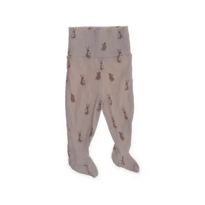 Tights (Beige) from Kikki Cotton, Elastane