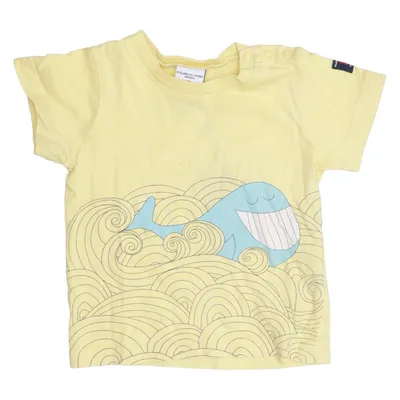 T-shirt (Yellow, Blue, Multicolored) from Polarn O. Pyret Cotton