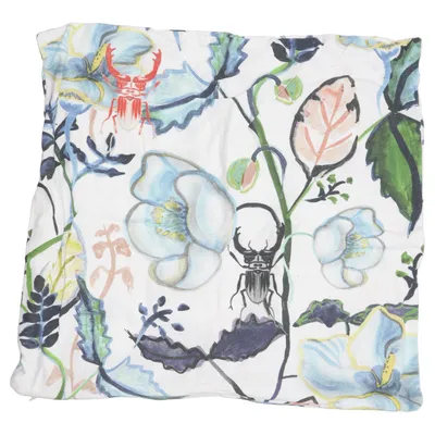 Cushion cover (White, Multicolored) from Indiska Cotton