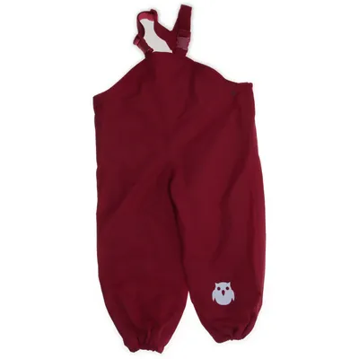 Pantalon imperméable (Rouge) de Rain Essentials Polyester
