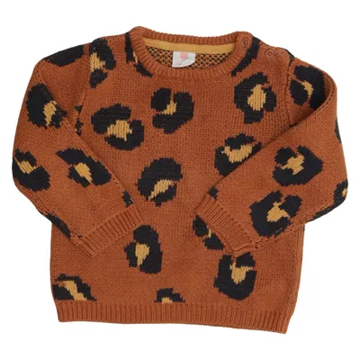 Sweater (Brown, Black, Yellow) from Hema Acrylic, Cotton