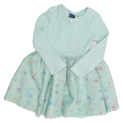 Robe (Vert, Multicolore) de Old Navy Élasthane, Polyester, Viscose