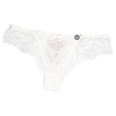 Panties (White) from Hunkemöller Cotton, Elastane, Polyamide