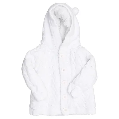 Cardigan (White) from Bob der Bär Cotton, Polyester