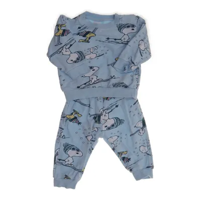 Mjukisset (Blå, Flerfärgad) från Peanuts Bomull