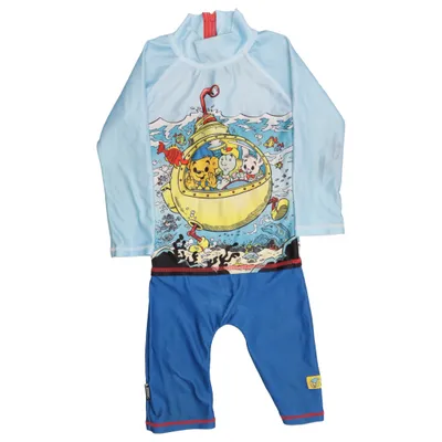 UV clothing (Blue, Yellow) from Swimpy Elastane, Polyester
