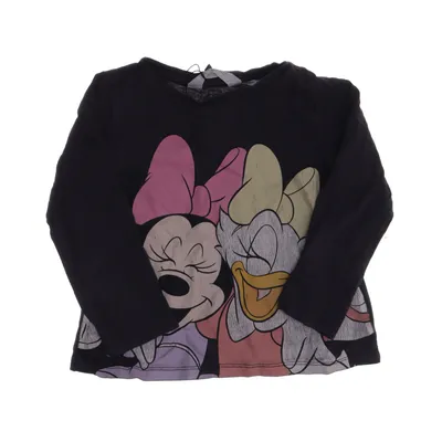 Långärmad t-shirt (Svart, Flerfärgad) från H&M Bomull