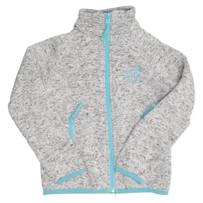 Fleece jacket (Gray, Blue) from BLWR Polyester