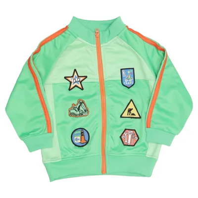Sports jacket (Green, Orange) from Me Too Polyester