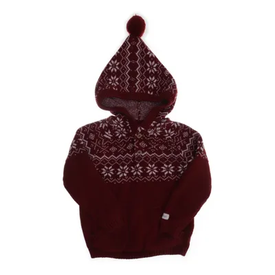 Hoodie (Red, White) from Newbie by KappAhl Cotton