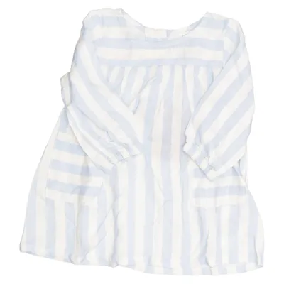 Klänning (Blå, Vit) från H&M Viskos