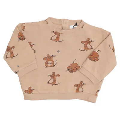 Sweatshirt (Beige) from Mini Rodini Cotton