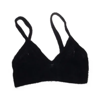 Bralette (Zwart) van Weekday Katoen, Polyamide