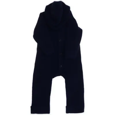 Byxdress (Blå) från Disana Bomull, Ull