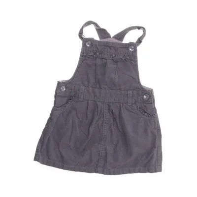 Hängselklänning (Grå) från Baby Club Bomull