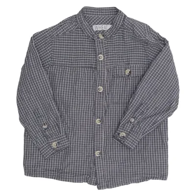 Shirt (Blue, White) from Wheat Cotton