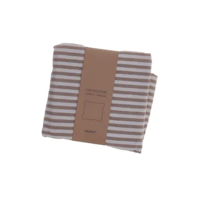Kuddfodral (Beige, Vit) från Granit Bomull, Linne