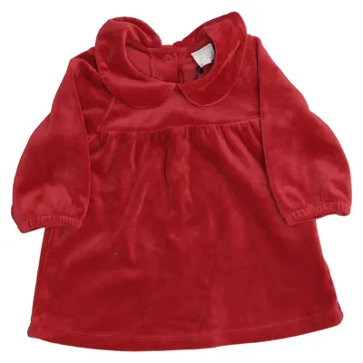 Jurk (Rood) van Lindex Newborn Elastaan, Polyester