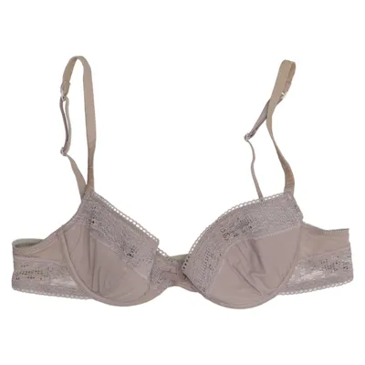 Soutien-gorge (Marron) de Princesse Tamtam Coton, Élasthane, Polyamide