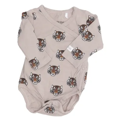Romper (Beige) van Little Me Katoen, Elastaan