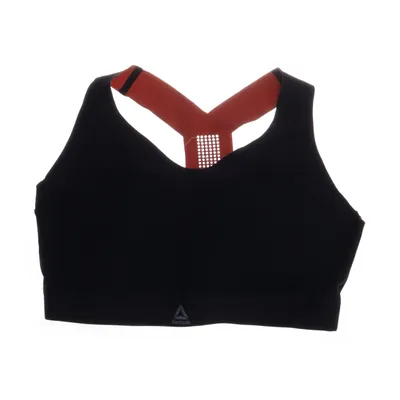 Sport-bh (Zwart, Oranje) van Reebok Elastaan, Nylon