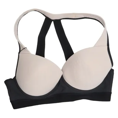 Sports bra (Black, Beige) from Fitnessguru Elastane, Polyamide