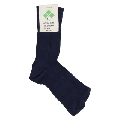 Chaussettes (Bleu) de Soft Top Acrylique, Polyamide, Laine